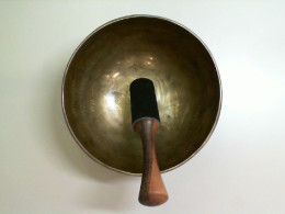 Iron bowl and roller, meditation music