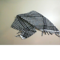 Scarf, check pattern