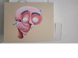 Painting - caricature of a person Painting - caricature of a person