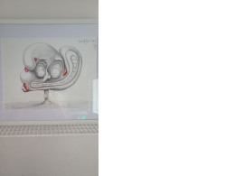 Set of 3 sketch cartoons drawn in pencil