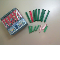 Set in a metal box, kitchen clamps, small and large