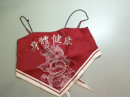 Red spaghetti strap top with dragon Red spaghetti strap top with dragon