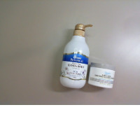 Set of Korean cosmetics, face cream + body cream