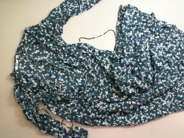 Long dress green with polka dots Long dress green with polka dots