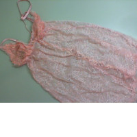 Pink nightie, lace