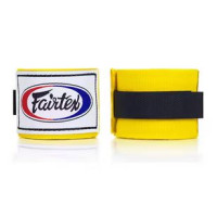 Set of Fairtex HW2 Handwraps Yellow  (6pcs/set)