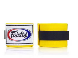 Set of Fairtex HW2 Handwraps Yellow  (6pcs/set)