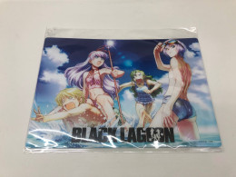 Plastic aneime postcard