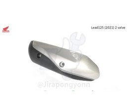 Lead125 pipe cover, year 2021, 2 valves, genuine, center 18318-K12-V00ZA Lead125 pipe cover, year 2021, 2 valves, genuine, center 18318-K12-V00ZA