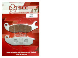 Set of 3 sets of motorbike brake pads