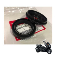 Front shock seal Honda Forza300 gen1 (year 2013-2017) new, guaranteed authentic, Honda factory (51490-K04-931)