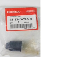 88113-KWW-A00 Rubber cover, rearview mirror nut, Honda, genuine.