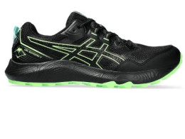 ASICS: GEL-SONOMA 7 MEN RUNNING men's hiking shoes, genuine BLACK/ILLUMINATE GREEN