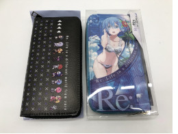 Set of 2 anime wallets: Ren+Rin and Demonslayer