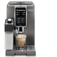 De'Longhi Dinamica Plus Connected Espresso & Coffee Machine with Automatic Milk Frother, One Touch Latte, Cappuccino, Color Touch Display, ECAM37095TI