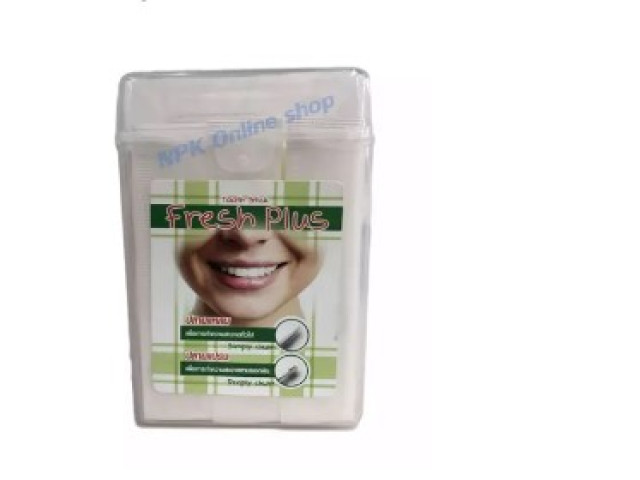 SET OF 2 Fresh plus tooth sticks, 2-headed hygienic toothpicks There are 150 pieces/1 box. Pointed tip for general cleaning The tip of the brush cleans between the teeth. SET OF 2 Fresh plus tooth sticks, 2-headed hygienic toothpicks There are 150 pieces/1 box. Pointed tip for general cleaning The tip of the brush cleans between the teeth.