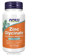 NOW Foods Supplements, Zinc Glycinate with 250 mg Pumpkin Seed Oil, Supports Prostate Health*, 120 Softgels (Packaging May Vary)