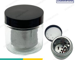 Glass jar for cleaning work Glass bottle for cleaning diamonds and gemstones for soaking in gemstone cleaning solution. Stainless steel grid (Stainless) SUS 304. Glass jar for cleaning work Glass bottle for cleaning diamonds and gemstones for soaking in gemstone cleaning solution. Stainless steel grid (Stainless) SUS 304.