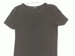 Black round neck shirt