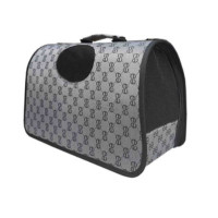 cat carrier bag, gray cat carrier bag, gray