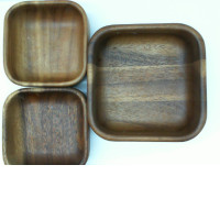 Set of Multipurpose wooden cup (3pcs/set)