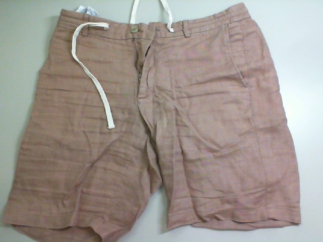 Men's brown linen shorts Men's brown linen shorts