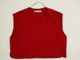 Red ZARA vest size XL