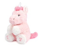 Interactive soft toy Gund ABC Unicorn Alora pink and white unicorn (681147011694)
