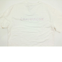 Blue t-shirt with CHAMPAGNE print Blue t-shirt with CHAMPAGNE print