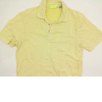 Yellow polo size M
