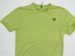 Sport green WILSON t-shirt Sport green WILSON t-shirt