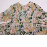 Multicolored dress with flower print