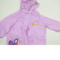 Children's raincoat purple