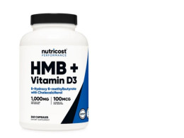 Nutricost HMB With Vitamin D3 Capsules