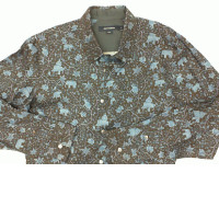 Blue long-sleeved collared shirt Blue long-sleeved collared shirt