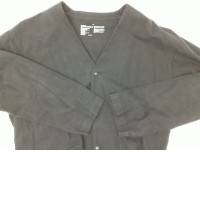 Blue long-sleeved v-neck shirt Blue long-sleeved v-neck shirt