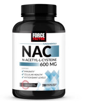 FORCE FACTOR NAC Supplement N-Acetyl Cysteine 600 mg, Immune Support Supplement, 200 Vegetable Capsules FORCE FACTOR NAC Supplement N-Acetyl Cysteine 600 mg, Immune Support Supplement, 200 Vegetable Capsules