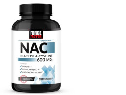 FORCE FACTOR NAC Supplement N-Acetyl Cysteine 600 mg, Immune Support Supplement, 200 Vegetable Capsules
