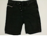 Black jeans shorts size M
