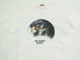 White DIESEL t-shirt with planet print White DIESEL t-shirt with planet print