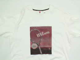 White WILSON t-shirt size L