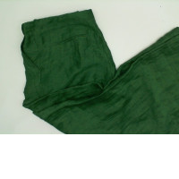 Green wide leg pants