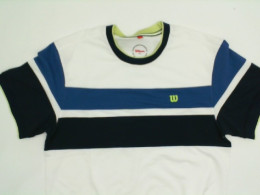 White WILSON tennis t-shirt