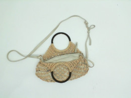 Beige-grey women's handbag