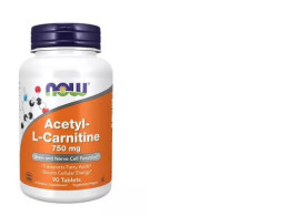 Now Foods Acetyl-L-Carnitine 750 mg 