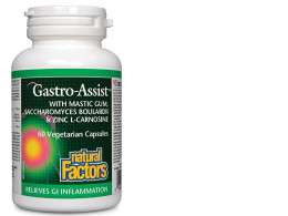 Natural Factors, Gastro-Assist, Help Relieve Indigestion, Bloating and Constipation, Digestive Supplement, Vegan, 60 capsules (30 servings)