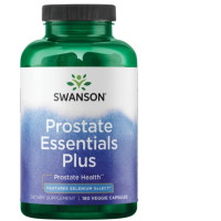 Swanson Prostate Plus - Natural Supplement for Men Promoting Healthy Urinary Tract Flow '&' Frequency - Supporting Overall Prostate Health - (180 Veggie Capsules)