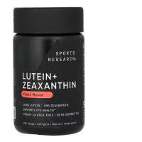 Sports Research, Lutein + Zeaxanthin, Plant-Based, 120 Veggie Softgels