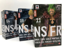 Set of 3 One Piece Japanese figures, NSFR edition