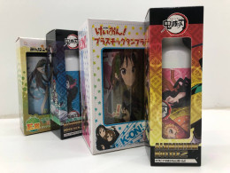 Big SALE! Set of 4 anime plastic portable water bottles